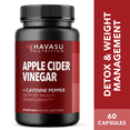 View of Havasu Nutrition Apple Cider Vinegar & Cayenne Pepper Capsules for ...