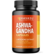 Havasu Ashwagandha Capsules Extra Strength 1000mg Mood Support, 90ct