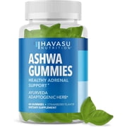 Havasu Nutrition Ashwagandha Gummies for Stress Relief and Mood Support, Strawberry Flavor, 60 Count