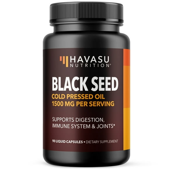 Havasu Black Seed Oil Capsules | Oil for Immune Support and Digestive Health, 90 Ct