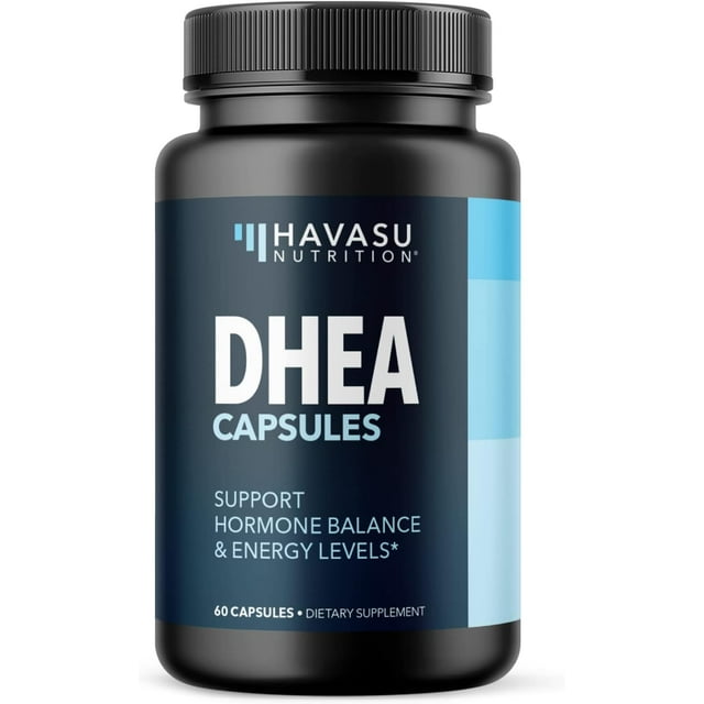 Havasu DHEA 50mg Capsules DHEA Supplement for Men & Women Boost