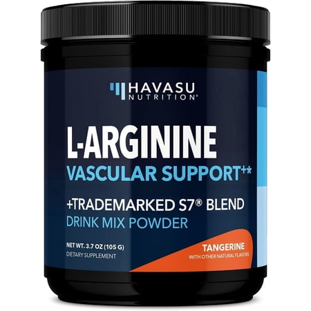 Havasu Nutrition L Arginine Supplement for Adults, Post Workout Powder with Amino Acids, 3.7 oz