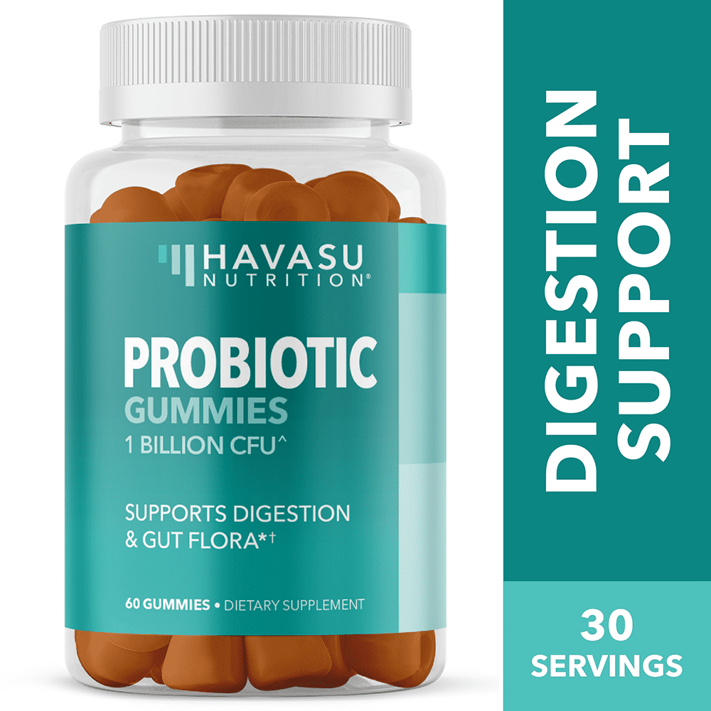 Havasu Probiotic Gummies for Adults 1B CFU Digestive Gummies for Gut