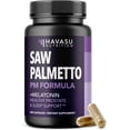 thumbnail image 1 of Havasu Nutrition Saw Palmetto PM Formula Capsules with Melatonin for Prostate and Sleep Support, 200 Count, 1 of 10