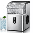 thumbnail image 1 of Havato Countertop Nugget Ice Maker, 6 Mins Fast Chewable Ice, 35lbs/24H Self-Cleaning Nugget Ice Machine for Home Office Party, 1 of 8
