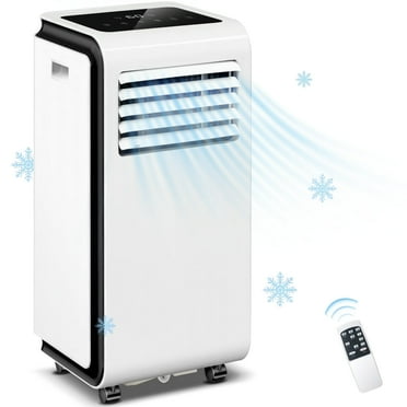 Havato 5000 BTU(8000 ASHRAE) Portable Air Conditioner, Covers up to 150 Sq. Ft., Integrating Dehumidification, Fan and Refrigeration, 24-Hour Timer, White