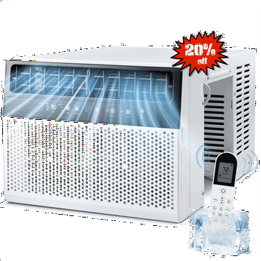 Havato  10000BTU  Window Air Conditioner , Cools 450 Sq.ft w/ Wi-Fi & Remote, White