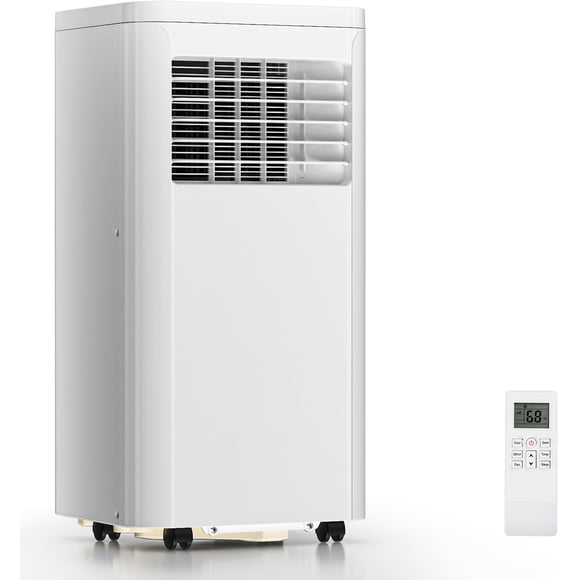 Havato Portable Air Conditioners 8,000 Btu, Quiet Portable Cooling AC Up to 350 Sq.Ft. , 3-1 AC Unit with Remote 24H Timer ,White