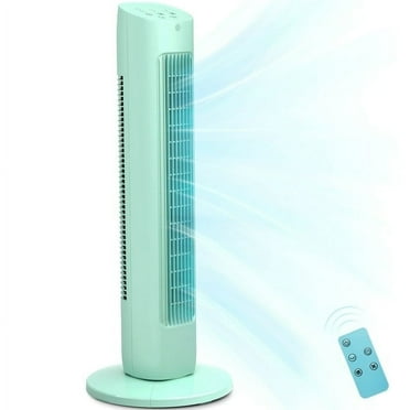 Havato Tower Fan for Bedroom, 85° Oscillating Fans, 3 Speeds, 15H Timer, 3-in-1 Fan Modes, Normal/Natural/Sleep Fan Modes,  Green