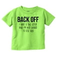 thumbnail image 1 of Have A Big Sis Not Afraid To Use Her Toddler Boy Girl T Shirt Infant Toddler Brisco Brands 3T, 1 of 5