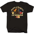 thumbnail image 1 of Have A Catty Lil Hissmas Shirt Mens Medium Black, 1 of 2