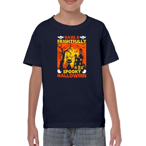 Have A Frightfully Halloween T-Shirt Juniors -Image by Shutterstock,  Small