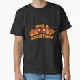 thumbnail image 1 of Have A Groovy Christmas Retro 70s Holiday Typography Design Unisex T-Shirt, for men & women, up to size 5XL, 1 of 2