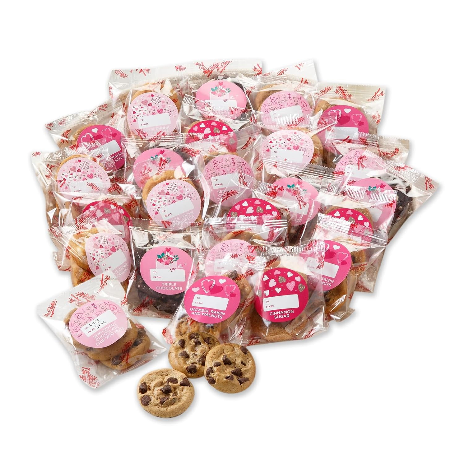 Have A Heart Nibblers Handouts, Assorted With 72 Nibblers BiteSized Cookies In Our 5 Signature