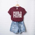 thumbnail image 1 of Have A Little Faith Short Sleeve Graphic Tee, 1 of 5
