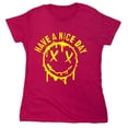 thumbnail image 1 of Have A Nice Day Sarcastic Humor Novelty Funny Women's Casual Tees, 1 of 3