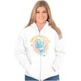 thumbnail image 1 of Have A Smurfy Day Smurfette Cartoon Zip Hoodie Sweatshirt Women Brisco Brands M, 1 of 5