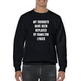 thumbnail image 1 of Have Been Replaced Sweatshirt Men -GoatDeals Designs, Male Medium, 1 of 4