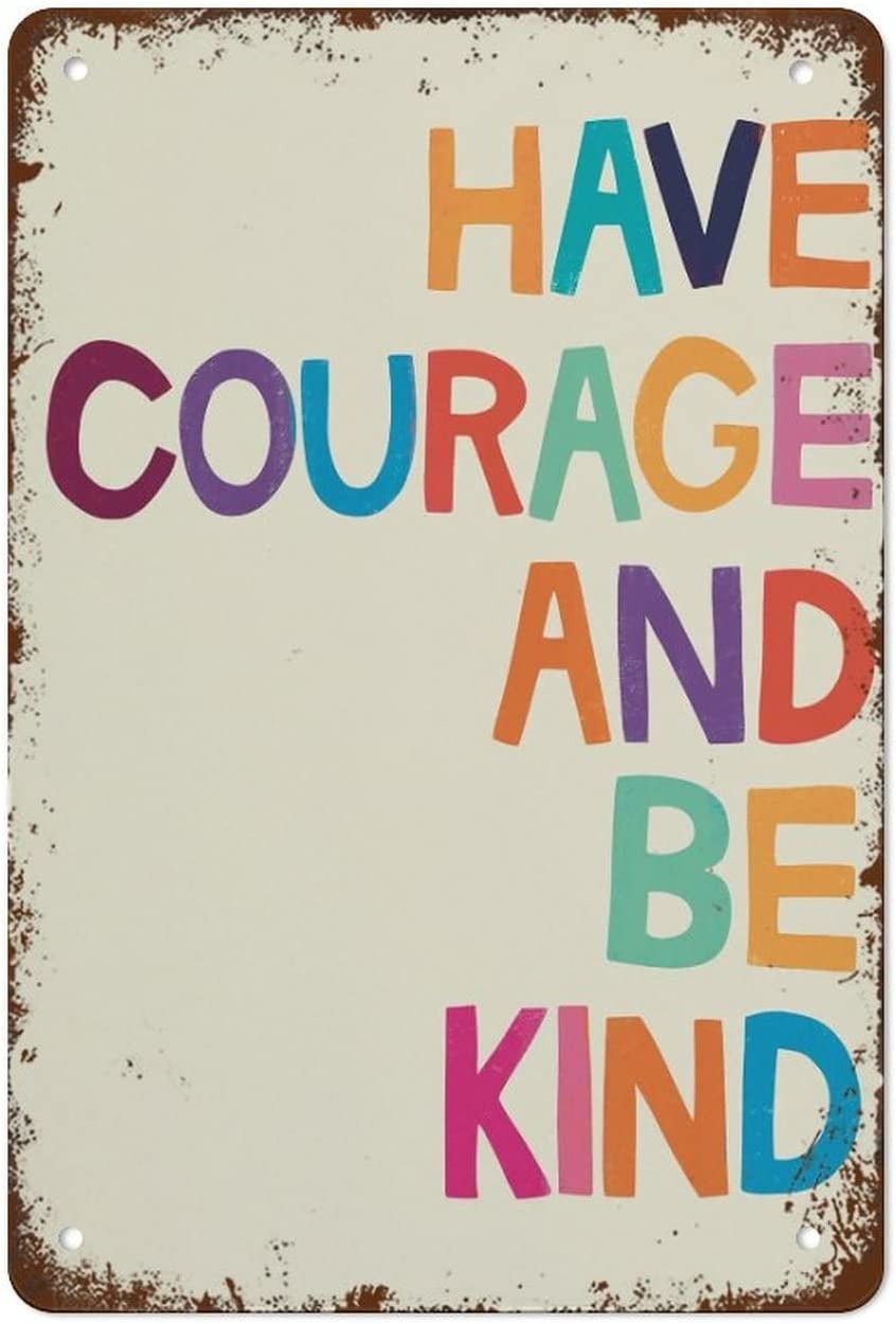 Have Courage and Be Kind Motivational Wall Art Poster Cinderella ...