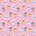 thumbnail image 1 of Have Fun Stay Safe  Light Pink Cotton Fabric, 1 of 1