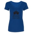 thumbnail image 1 of Have Fun Storming The Castle! Womens V-Neck T-Shirt, 1 of 2