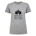 thumbnail image 1 of Have Fun Storming The Castle! Womens crewneck tee, 1 of 2