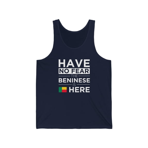 Have No Fear The Beninese is here Benin Pride Unisex Tank top, XS-2XL