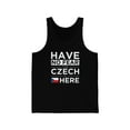 thumbnail image 1 of Have No Fear The Czech is here Czech Republic Pride Unisex Tank Top, XS-2XL, 1 of 2