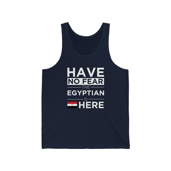 Have No Fear The Egyptian is here Egypt Pride Unisex Tank Top, XS-2XL