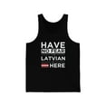 thumbnail image 1 of Have No Fear The Latvian is here Latvia Pride Unisex Tank Top, XS-2XL, 1 of 2