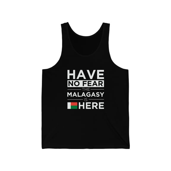 Have No Fear The Malagasy is here Madagascar Pride Unisex Tank Top, XS-2XL