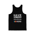 thumbnail image 1 of Have No Fear The Moldovan is here Moldova Pride Unisex Tank Top, XS-2XL, 1 of 2