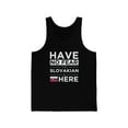 thumbnail image 1 of Have No Fear The Slovakian is here Slovakia Pride Unisex Tank Top, XS-2XL, 1 of 2