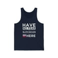 thumbnail image 1 of Have No Fear The Slovakian is here Slovakia Pride Unisex Tank Top, XS-2XL, 1 of 2