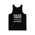 thumbnail image 1 of Have No Fear The Zimbabwean is here Zimbabwe Pride Unisex Tank Top, XS-2XL, 1 of 2