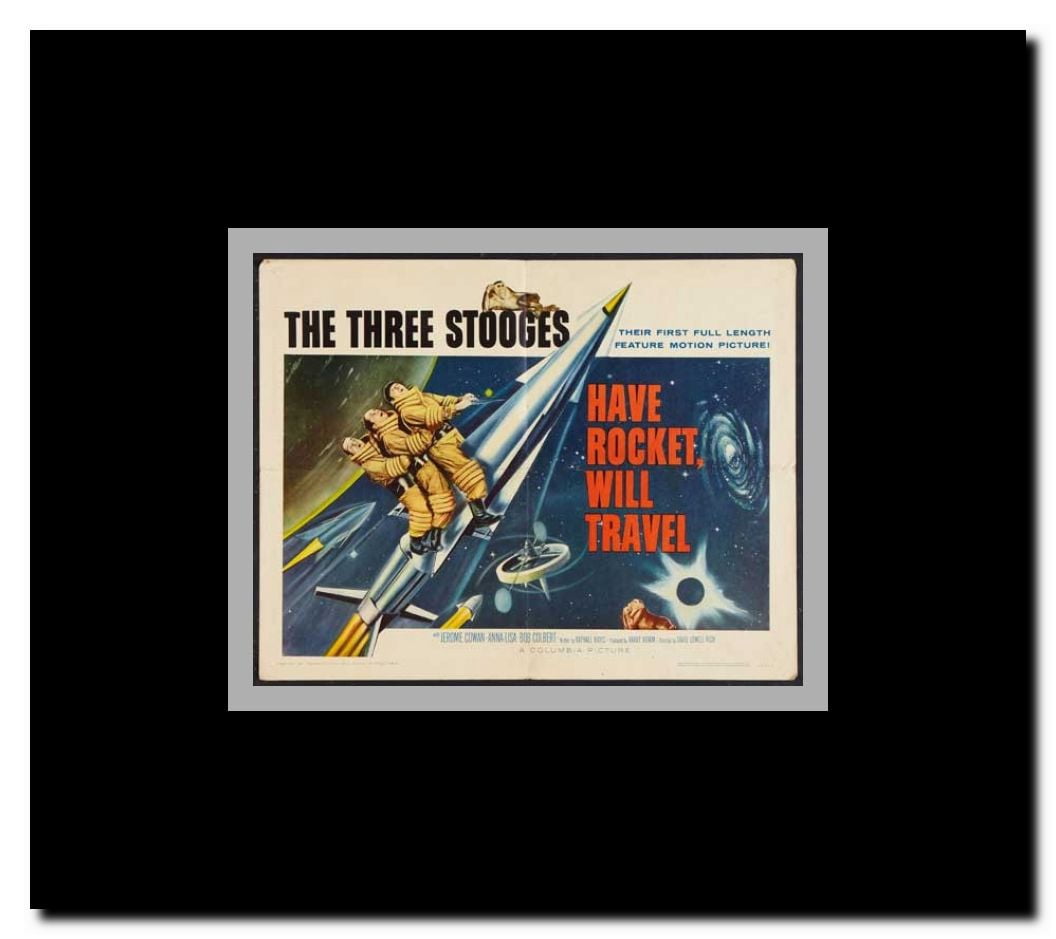 Have Rocket Will Travel Framed Movie Poster