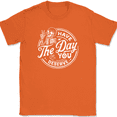 thumbnail image 1 of Have The Day You Deserve T-Shirt Funny Motivational Humor Sarcastic Gift Tee - Orange, 2XL, 1 of 1