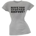 thumbnail image 1 of Have You Spotted Big Foot Flip Up Grey Juniors T-Shirt - Small, 1 of 2