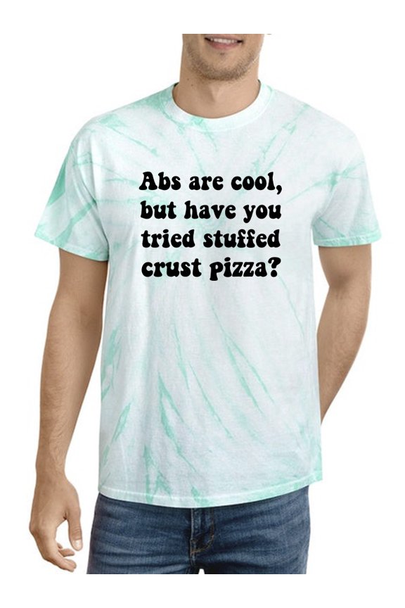 Have You Tried Crust Pizza? Tie Dye Cyclone Men -Smartprints Designs, Male XX-Large
