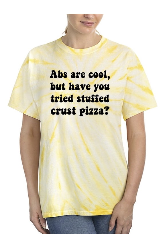 Have You Tried Crust Pizza? Tie Dye Cyclone Women -Smartprints Designs, Female Small