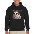 thumbnail image 1 of Have Yourself A Grumpy Christmas Hoodie Men -T-Line Designs, Male Small, 1 of 4