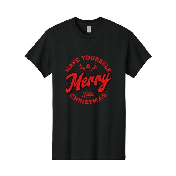 Have Yourself A Joyful Winter Holiday Seasonal Greetings Festive Unisex T-Shirt, up to Size 5XL