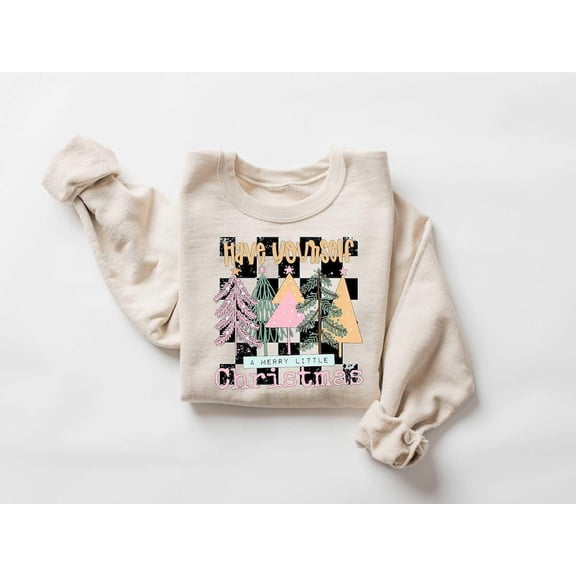 Have Yourself A Merry Little Christmas Sweatshirt, Womens Christmas Shirt, Minimal Christmas Shirt, Merry Christmas Sweatshirt, Xmas Sweater