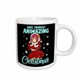 thumbnail image 1 of 3drose, Have Yourself Animazing Christmas with Comic of Anime Manga, 15oz Mug, 1 of 6