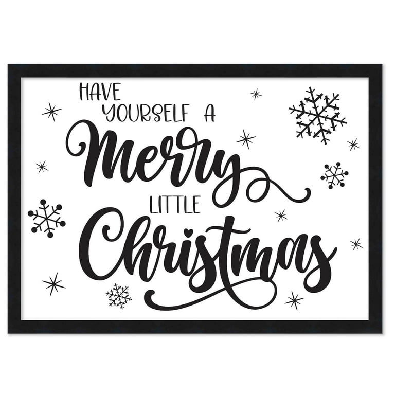 Have Yourself a Merry Little Christmas Wall Art: Cozy Holiday Decor Ideas