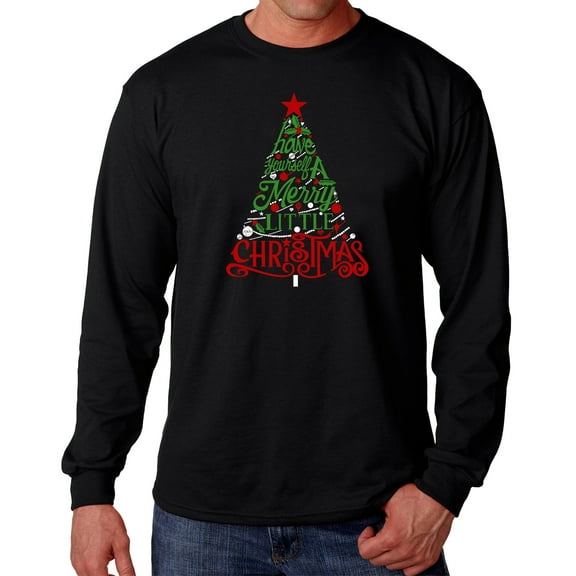 Have Yourself a Merry Little Christmas - Men's Word Art Long Sleeve T-Shirt