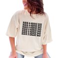 thumbnail image 1 of Have a Great Day, Groovy Retro Wavy Text, Ivory Comfort Colors T-Shirt, 3XL, 1 of 1