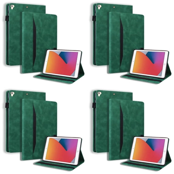 Pre-Owned JNZOLIJ 9th 10th 8th 6th Generation Case Luxury Leather Wallet Tablet 9.7 10.2 Case 10 9 8 7 6 Mini 6 5 Air 2