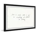 thumbnail image 1 of Have a Mind That Is Open Framed Painting Print, 1 of 6
