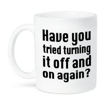 3dRose, Have you tried turning it on and off again IT, 11oz Mug